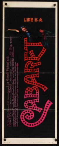4h072 CABARET insert '72 Liza Minnelli sings & dances in Nazi Germany, directed by Bob Fosse