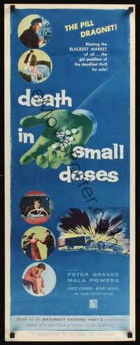 4h100 DEATH IN SMALL DOSES insert '57 the rough tough guys and dolls, the pill dragnet!