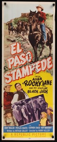 4h109 EL PASO STAMPEDE insert '53 Allan Rocky Lane, Eddy Waller!