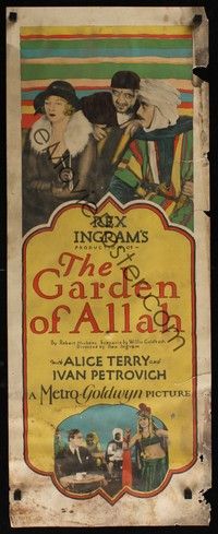 4h003 GARDEN OF ALLAH insert '27 Ivan Petrovich is a monk turned playboy who loves Alice Terry!