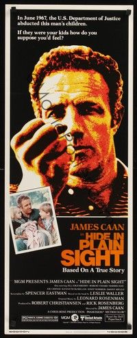 4h139 HIDE IN PLAIN SIGHT insert '80 the U.S. Department of Justice abducted James Caan's children