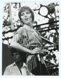 4j162 PAT BENATAR deluxe 11x14 still '80s great image of the singer/songwriter performing on stage!