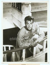 4j171 ROBERT TAYLOR deluxe candid 11x14 still '38 in London filming A Yank at Oxford by Willinger!