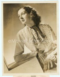 4j174 ROSALAND RUSSELL deluxe 10x13 still '38 full-length portrait from Man-Proof!