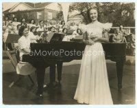4j193 THREE DARING DAUGHTERS deluxe 10x13 still '48 19 year-old Jane Powell sings with girl band!