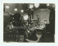 4j197 UNGUARDED HOUR deluxe candid 11x14 still '36 director on set with Joan Crawford & Tone!