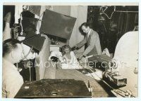 4j209 WEEK-END AT THE WALDORF deluxe candid 8.75x12.5 still '45 Ginger Rogers measured on set!