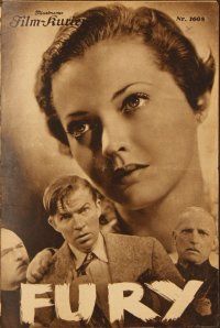 4j450 FURY Austrian program '36 Fritz Lang classic, Spencer Tracy, Sylvia Sidney, different!