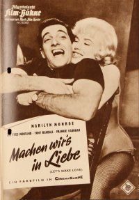 4j313 LET'S MAKE LOVE German program '60 many different images of super sexy Marilyn Monroe!