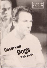 4j509 RESERVOIR DOGS Austrian program '94 Quentin Tarantino, Keitel, Buscemi, Penn, different!