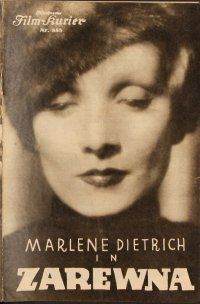 4j513 SCARLET EMPRESS Austrian program '34 Josef von Sternberg, Marlene Dietrich, different!