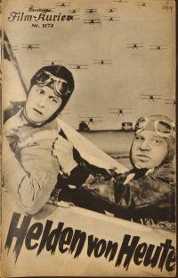 4j532 WEST POINT OF THE AIR Austrian program '35 Wallace Beery, Robert Young, O'Sullivan, different