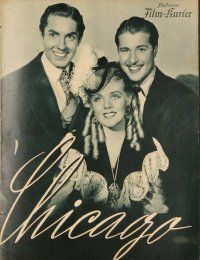 4j299 IN OLD CHICAGO German program '38 different images of Tyrone Power, Alice Faye & Don Ameche!