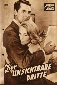 4j331 NORTH BY NORTHWEST Das Neue Film-Programm German program '59 Cary Grant, Saint, Hitchcock