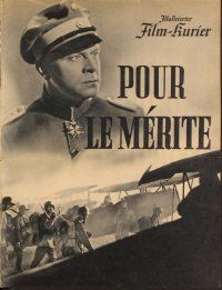 4j342 POUR LE MERITE German program '38 Karl Ritter's story of World War I with Bohme & Hartmann!