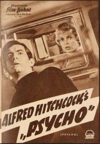 4j347 PSYCHO Illustrierte Film-Buhne German program '60 Janet Leigh, Anthony Perkins, Hitchcock!