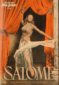 4j366 SALOME German program '53 different images of sexy Rita Hayworth & Stewart Granger!
