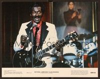 4k407 NATIONAL LAMPOON'S CLASS REUNION 11x14 still #7 '82 Chuck Berry performing on stage w/guitar!