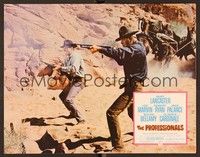 4k467 PROFESSIONALS LC '66 Burt Lancaster & Lee Marvin in shoot out, Richard Brooks!