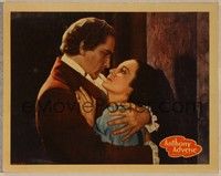 4k046 ANTHONY ADVERSE LC '36 close up of Fredric March & Olivia de Havilland embracing!