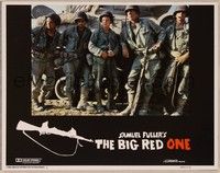 4k072 BIG RED ONE LC #8 '80 directed by Samuel Fuller, lineup of Lee Marvin & co-stars!