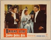 4k096 BRIGHT LEAF LC #5 '50 Jack Carson watches Gary Cooper & bride Patricia Neal toast!