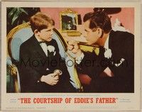 4k129 COURTSHIP OF EDDIE'S FATHER LC #3 '63 Glenn Ford tells Ron Howard to stop helping him!
