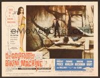 4k170 DR. GOLDFOOT & THE BIKINI MACHINE LC #5 '65 Frankie Avalon watches guy strapped to table!