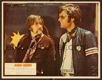 4k183 EASY RIDER LC #2 '69 best close up of Peter Fonda & Luke Askew in classic '60s movie!