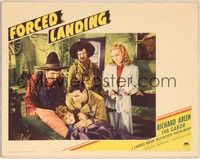 4k219 FORCED LANDING LC '41 super young Eva Gabor watches Richard Arlen with small boy!