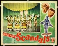 4k239 GEORGE WHITE'S SCANDALS LC '45 three young black genies with sexy chorus girls!