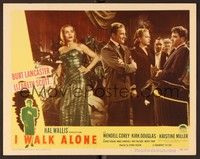 4k322 I WALK ALONE LC #4 '48 sexy Lizabeth Scott next to Kirk Douglas & Burt Lancaster!