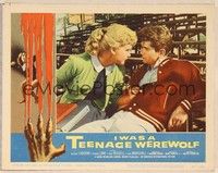4k323 I WAS A TEENAGE WEREWOLF LC '57 Yvonne Lime thinks Michael Landon is really cute!