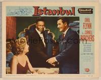 4k333 ISTANBUL LC #4 '57 Nat King Cole between Errol Flynn & Cornell Borchers!