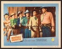 4k385 MARSHAL'S DAUGHTER LC #2 '53 Hoot Gibson, Ken Murray & 3 guys with guns, sexy Laurie Anders!
