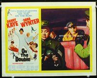 4k428 ON THE DOUBLE LC #1 '61 wacky Danny Kaye as British colonel held at gunpoint in back of car!