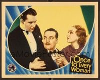 4k430 ONCE TO EVERY WOMAN LC '34 Fay Wray & Ralph Bellamy with Walter Byron in tuxedo!