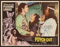 4k469 PSYCH-OUT LC #7 '68 sexy pleasure lovers Susan Strasberg & young Jack Nicholson!
