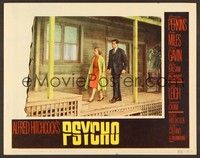 4k471 PSYCHO LC #8 '60 Alfred Hitchcock, Vera Miles & John Gavin at the Bates Motel!