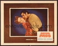 4k482 RATON PASS LC #1 '51 pretty Patricia Neal wants Steve Cochran to leave her alone!