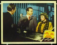 4k488 RIGHT CROSS LC #8 '50 June Allyson watches Dick Powell prepare to drink something bad!
