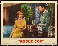 4k493 ROGUE COP LC #4 '54 sexy Anne Francis tells detective Robert Taylor he's like a mobster!