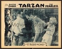4k532 TARZAN THE FEARLESS Chap5 LC '33 Sol Lesser serial, Buster Crabbe in border art!