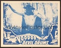 4k573 VOODOO DEVIL DRUMS LC R40s Toddy all-black horror, cool image of weird zombie in cowboy hat!