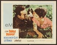 4k590 WILD RIVER LC #5 '60 close up of Montgomery Clift & Lee Remick, directed by Elia Kazan!