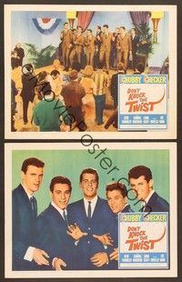 4m694 DON'T KNOCK THE TWIST 2 LCs '62 rock & roll teen musical!