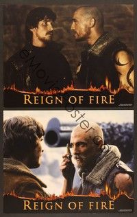 4m708 REIGN OF FIRE 2 LCs '02 Christian Bale & Matthew McConaughey battle dragons!