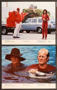 4m068 CANNONBALL RUN 8 color 11x14 stills '81 Burt Reynolds, Farrah Fawcett, Roger Moore!