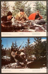 4m097 DEATH HUNT 8 color 11x14 stills '81 Bronson, Lee Marvin, sexy Angie Dickinson, Carl Weathers!