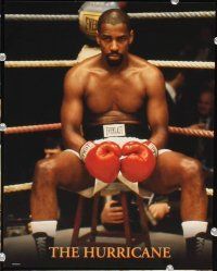 4m017 HURRICANE 9 int'l color 11x14 stills '99 great close-ups of boxer Denzel Washington!
